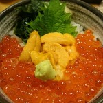 すし処 北の旬 - いくらウニ丼 ¥1500