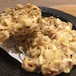 蕎麦雪屋 - ナメコの天ぷら