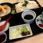 Utaandon - “天丼定食”