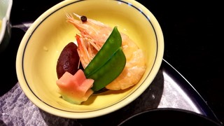 Kyou Sushi - 豆、茹で海老、えんどう豆、かざり餅