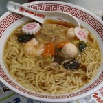 Zagesutokafeandodainaoosaka - 【召しませ！猫飯店の五目ラーメン】￥1190(税抜)