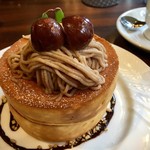 Hoshino Kohi Ten - 栗のスフレパンケーキ