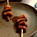 鳥さわ - 【2017.11.18(土)】焼鳥(レバー)×2