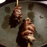 鳥さわ - 【2017.11.18(土)】焼鳥(はつ)×2