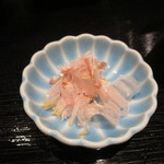 手打ち十割そば 振甫町 縁 - 削りたての本枯節は→