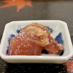 鮨 泰蔵 - カツオの酒陶和え