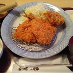 酔灯屋 - ミックスフライ定食 770円