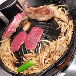 炭焼き成吉思汗 いし田 - ラムラックたち♬