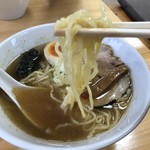 麺屋ふたば - 麺はこんな感じ