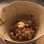 世沙弥 - お代わりした中華おこわ