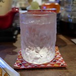 灯 - レモンの薬膳酒ソーダ割り