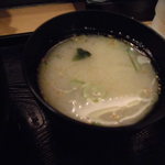 品川 ひおき - 味噌汁