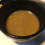 麺屋 一真道 - スープ割り