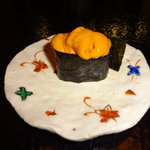 鮨でですけ - とろとろウニ～〜♬