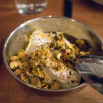 Tartine Manufactory - Burrata, meyer lemon, pistachio