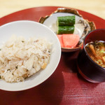 神楽坂 阿部 - のど黒ご飯