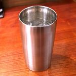 SHIBIRE NOODLES 蝋燭屋 - お冷　2017.10.26