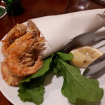 ピッツェリア ダ・アオキ タッポスト - エビのフリット