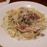 生海苔のパスタ