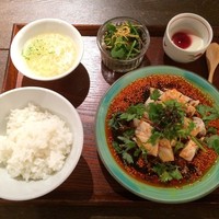 中華旬彩 森本 - 森本名物　よだれ鶏ランチ