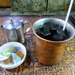 アーモンド - ツナクリーム（大盛）1,000円（コーヒー付き）