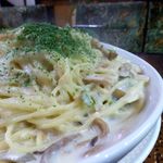 アーモンド - ツナクリーム（大盛）1,000円（コーヒー付き）