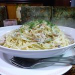 アーモンド - ツナクリーム（大盛）1,000円（コーヒー付き）