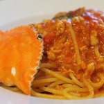 カプリチョーザ - 料理写真:渡り蟹のトマトクリームスパゲッティ