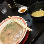 呼び戻しとんこつ 光四郎 - 替玉ラー麦麺半玉