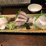 七伍屋 - 刺身三点盛