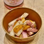 波へい - 柿とカブとベーコンのおでん