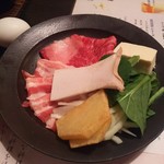 わらしべ - 宮崎牛のすき焼き