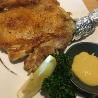 おもてなしとりよし 西新宿店 - マスタードをつけて
