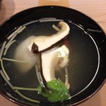 うを徳 - 松茸と雲子と蕪