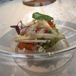 ラ・テラス - 信州サーモン、塩麹、ホースラディッシュ