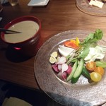 Restaurant & Wines ARISTA - 彩り野菜のバーニャカウダ 2017年11月