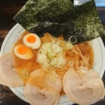 らぁめん屋　うどす - 九十九里煮干し醤油特製ラーメン   麺大盛(＋1玉)