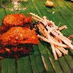 Spice&Dining KALA - ふるの牛のピックルと牛蒡のポリヤル♪