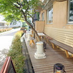 カフェ ロストロ - テラス席