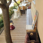 カフェ ロストロ - テラス席