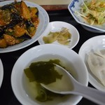 麻婆茄子ランチ
