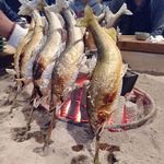 柳家 - 鮎塩焼き