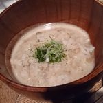 柳家 - むかご御飯　自然薯かけ