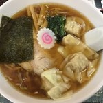 手打麺 笑くぼ - 雲呑麺(800円)