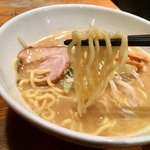 麺家 喜多楽 - 冬季限定2017味噌らぁ麺KAGA 麺リフト