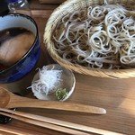 そば舎 あお - とろろと豆腐のせいろ