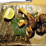 つきじ 文化人 - 焼き松茸