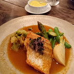 organ - イトヨリダイのポワレ　アイオリ付き