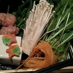 大阪豚しゃぶの会 - 野菜盛り合わせ