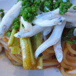 アーリア ディ タクボ - 富山産シラスのスパゲッティ　マリナ―ラソースＵＰ（11.4月）